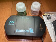 中古　ペーハーモニター　フクロウ2　PHモニター　FUKUROW2 AQUAGEEK (淡水 海水用) 水質測定器具_画像3