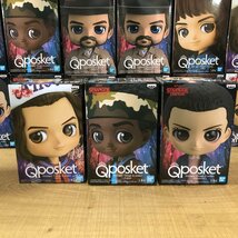 1円～新品バンダイ Stranger Things Q posket-Hopper ELEVEN LUCAS STEVE EDDIE DUSTIN- 39個セット フィギュアまとめ売りセット_画像3