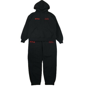 ENNOY Netflix stylistshibutsu HOODIE PANTS スウェットセットアップ パーカーブラック M