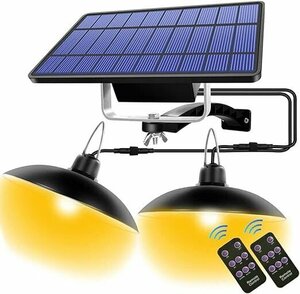 分離型 LED ソーラーライト 光センサー付き リモコン付き 常夜灯 ナイトライト 夜間自動点灯 IP65防水 3Ｗ 暖光