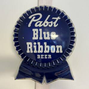 作動OK 極希少 60's パブスト 照明 LED付き Pabst Blue Ribbon ライト Budweiserランプ ビンテージ アメリカン テンダーロインの画像10