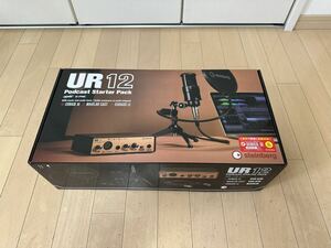 STEINBERG スタインバーグ USBオーディオインターフェース UR12 Podcast Starter Pack SUR12BPSPACK