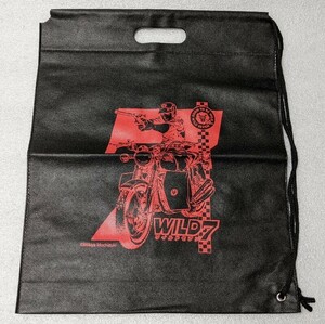 レア！ワイルド7 50周年記念 非売品 大型バッグ 48×39cm ★イベント購入者特典