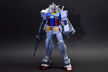 バンダイ 1/144 RX-78-2 ガンダム ジオラマセット【完成品】エントリーグレード ソリッドクリアリバース_画像7