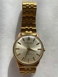 (Vintage Watch) SEIKO Lord Marvel Ref.5740-1190／1966年 Cal.5740A 手巻き AGF金張り＋SEIKO純正 ゴールドメタルバンド＋皮ベルト