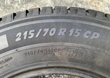 【 4720年式 室内保管品① 】ミシュラン アジリス MICHELIN 215/70R15 ハイエース カムロード ライトトラック １０９Q / キャンピングカー_画像5