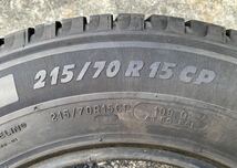 【 4720年式 室内保管品② 】ミシュラン アジリス MICHELIN 215/70R15 ハイエース カムロード ライトトラック １０９Q / キャンピングカー _画像5