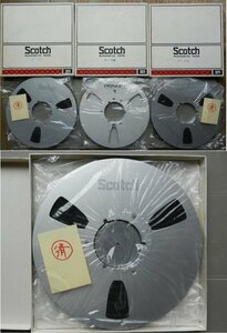 *Scotch 206 10 number open reel tape metal reel recording settled? 2 ps 1 pcs is metal reel only 