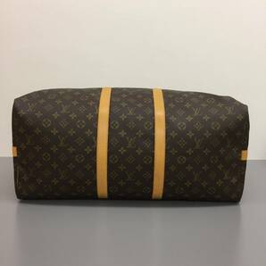 【美品】Louis Vuitton ルイヴィトン モノグラム キーポル バンドリエール55 ボストンバッグの画像9