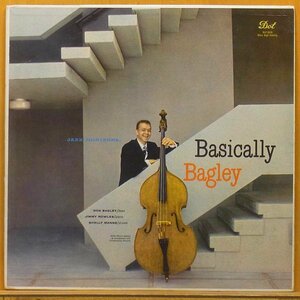 ●激レア!表綺麗良盤!MONO!ダブル洗浄済!★Don Bagley(ドン バグレー)『Basically Bagley』USオリジLP #61763