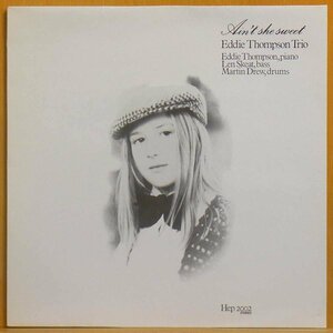 ●レア!美品!ダブル洗浄済!★Eddie Thompson(エディ トンプソン)『Ain't She Sweet』UK LP #61764