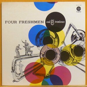 ◎名盤!美盤MONO!最高傑作★Four Freshmen『Four Freshmen and 5 trombones(フォア フレッシュメン と 5 トロンボーンズ)』JPN　LP #61790
