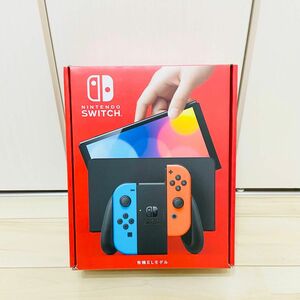 【未使用】2台セット　有機EL Nintendo Switch ニンテンドースイッチ　本体　ネオン