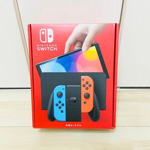 【未使用】有機EL Nintendo Switch ニンテンドースイッチ　本体　ネオン