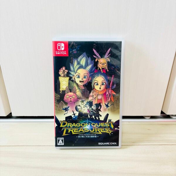 【動作確認済み】任天堂Switch ドラゴンクエスト トレジャーズ 蒼き瞳と大空の羅針盤　ソフト