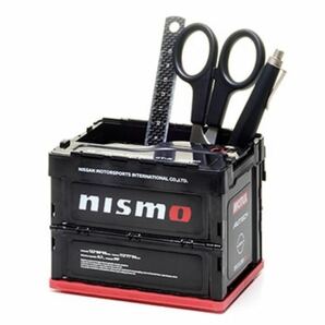 NISMO折りたたみコンテナ 黒 0.7Lニスモ オリコン ミニ スタッキングボックス プラスチックケース 折り畳みコンテナ ブラック