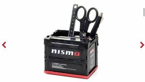 NISMO折りたたみコンテナ 黒 0.7Lニスモ オリコン ミニ スタッキングボックス プラスチックケース 折り畳みコンテナ ブラック