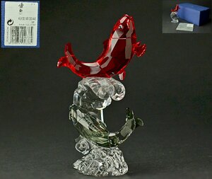 【YB】Swarovski(スワロフスキー) フィギュア『ADMIRABLE FISH』・専用箱付属 ★フィッシュ鯉 24Y361