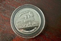 【YB】モンタナ州立100周年記念 1989年発行 1トロイオンス(1オンス) 銀貨 ★montana1Ozコインケース付属24Y343_画像3