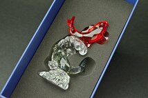 【YB】Swarovski(スワロフスキー) フィギュア『ADMIRABLE FISH』・専用箱付属 ★フィッシュ鯉 24Y361_画像10