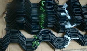  coating springs [ 250ps.@/ case ] plastic greenhouse material shaped wire 