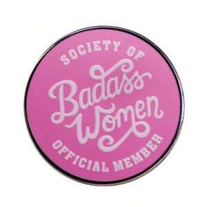 レディース ジュエリー ブローチ 女性団体公式メンバー ピンバッジ エナメル ピンク クルーハット、バッグ、洋服装飾 かわいいアク