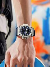 腕時計 メンズ クォーツ 男性用腕時計 サンダトップ品質 デジタル時計 5気圧防水 アウトドア多機能スポーツ腕時計 デュアルディス_画像2