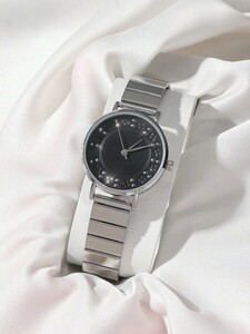 腕時計 レディース クォーツ 竹製 天然レザーベルト ステンレススチール クオーツ時計 一点物 クラシックスタイル