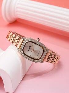 腕時計 レディース クォーツ 調整可能な腕時計バンドとツール付き、夏のファッションに適した上品でシンプルでエレガントな腕時計