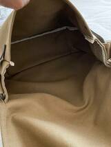 メンズ バッグ ショルダーパック フラップカバー付きのカジュアルなキャンバスメッセンジャーバッグ、男女兼用のシンプルなクロスボディ_画像5