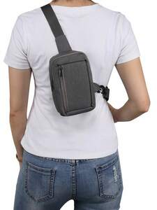  men's bag waist bag 1 piece for man. messenger bag, oxford bag, sling perth, multi function sport reja