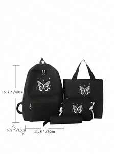 メンズ バッグ セット 蝶のバックパック トートバッグ コンビネーションバッグ、男性用バックパック ポータブル多機能バックパック、