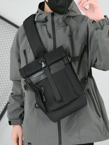  men's bag waist bag simple . mobile phone wallet wallet shoulder bag mobile case Cross body ba