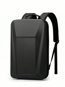 メンズ バッグ バックパック 充電式ラップトップバックパック、拡張可能な旅行用バックパック、16インチ対応、防水ハードシェル ケー