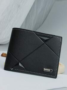 財布 ミニウォレット メンズ ウォレット カードケース お札クリップ付き ケース フォトフレーム付き 薄型 レザー製 ビジネス カ