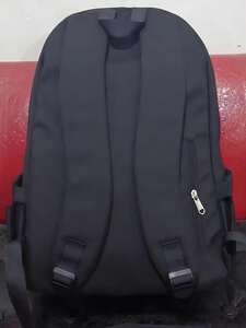 メンズ バッグ バックパック 男性用文字刺繍パッチディテールカジュアルスクールバッグ、学校用バッグ、学校用バックパック、日帰り旅行