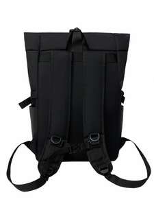 メンズ バッグ バックパック メンズ用ラップトップバックパック、17インチのロールトップ大容量防水スクールカレッジトラベルブックバ