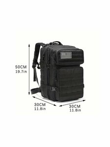 メンズ バッグ バックパック アウトドアバックパック 多機能 大容量 防水 スポーツ ハイキング用 ショルダーバッグ、旅行リュック