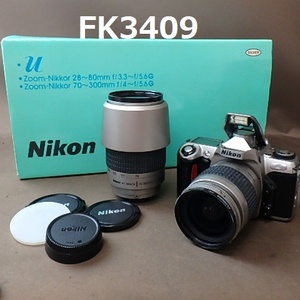 FK-3409◆NIKON　U kit レンズ　2本付　簡易動作OK　20240508