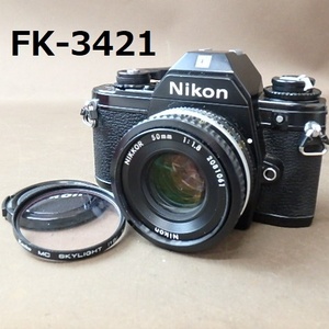 FK-3421◆NIKON　EM NIKKOR 50㎜　1:1.8　シャッターOK　簡易動作OK　20240508