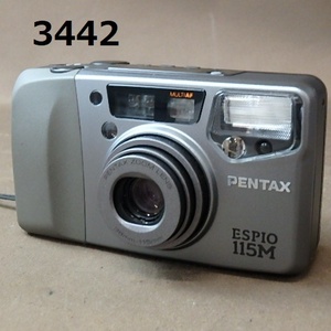 FK-3442◆PENTAX　ESPIO 115M 簡易動作OK　コンパクトフィルムカメラ　20240509
