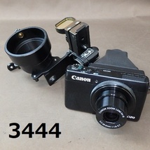 FK-3444◆CANON　POWER SHOT S120 WI-FI HD-2027W　他　付属品　簡易動作OK 20240514_画像1