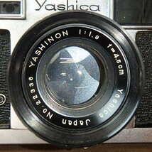 FK-3455◆ヤシカ　YASHICA 35 レンジファインダー　YASHINON 1:1.9 F 20240514_画像9