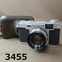 FK-3455◆ヤシカ　YASHICA 35 レンジファインダー　YASHINON 1:1.9 F 20240514_画像1