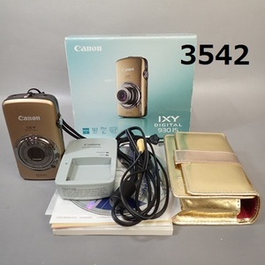 FK-3542◆CANON　IXY DIGITAL 930 is 現状品　20240516