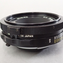 FK-3650◆NIKON GN AUTO NIKKOR 1:2.8 F=45mm フード　キャップ付き　良好　簡易動作ok_画像5