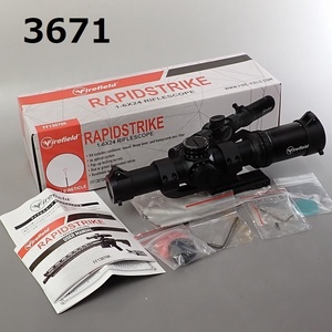 FK-3671 Firefield RapidStrike 1-6X24 Riflescope unused 