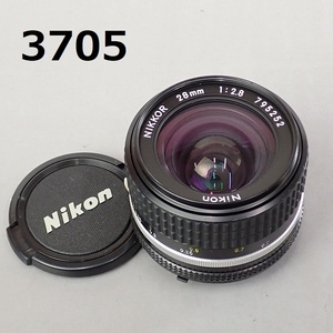 FK-3705 NIKKOR 28㎜　1:2.8　ai-S 絞り羽根OK　20240521