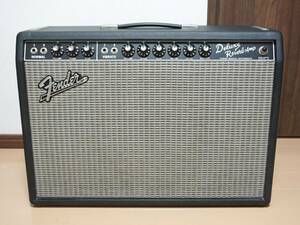 ★送料無料♪ Fender 65 DELUXE REVERB Reissue フットスイッチ付 音出し確認済み フェンダー デラックスリバーブ ギターアンプ デラリバ