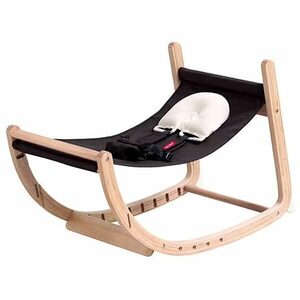  baby chair farskafaru ska 746100 high chair scroll chair bouncer Brown natural child clothes goods for baby [ used ] new arrivals 